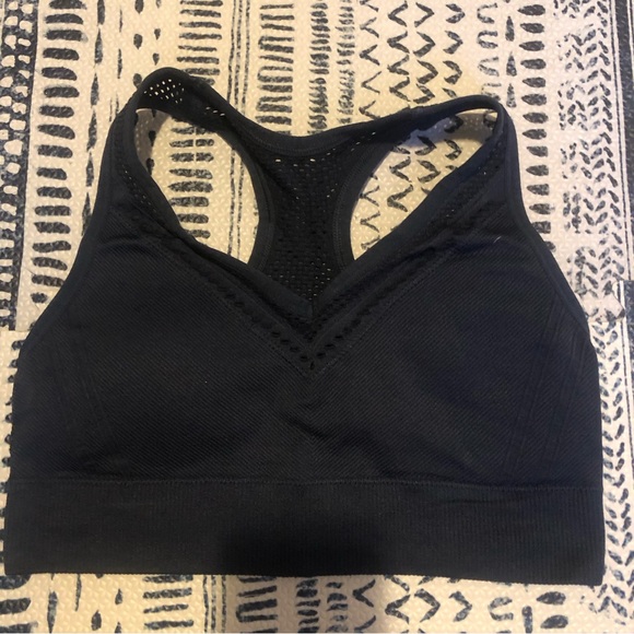 ❤️All In Motion Navy Blue Perforated Sports Bra Size S - Picture 1 of 3